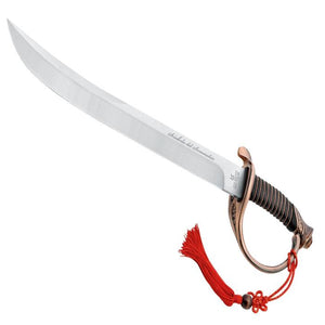 Sabreersabel Fox Brons met standaard in kist - Champagnesabres.eu