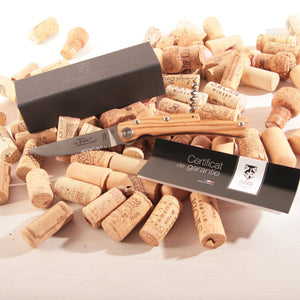 Thiers Tire-Bouchon Olivier - Mes met kurkentrekker - Champagnesabres.eu